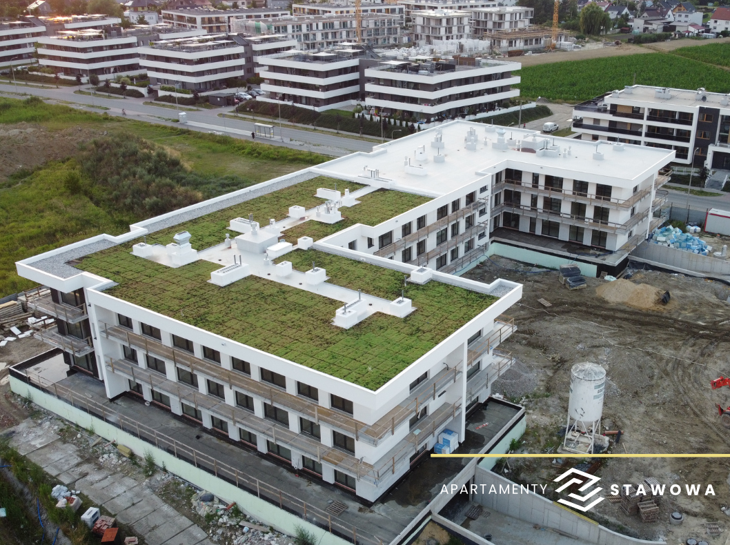 Dziennik budowy – piękny zielony dach